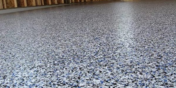 flake flooring retail spaces